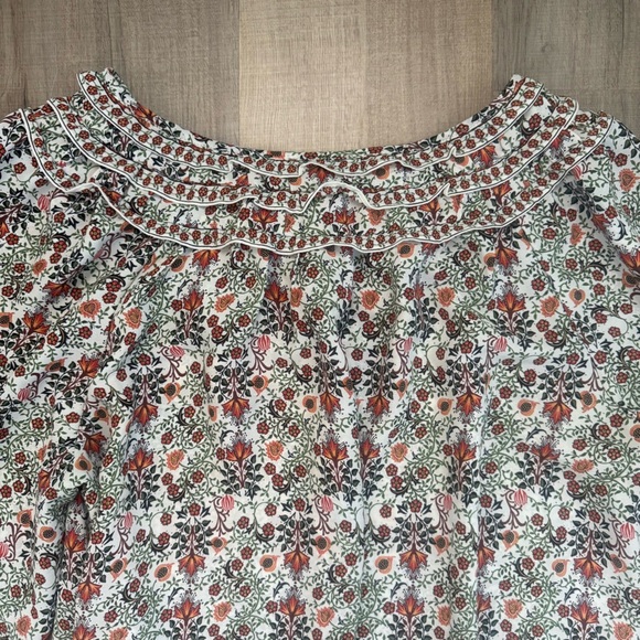 Max Studio Boho Indie Coastal Cowgirl Fairycore Women’s Blouse - Picture 8 of 10